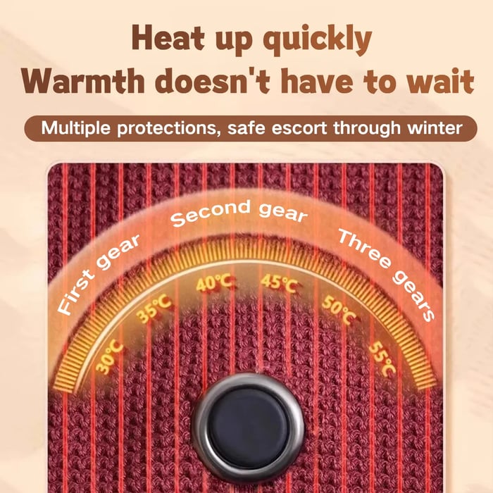 Premium Heated Winter Shawl – Stay Cozy Anywhere!