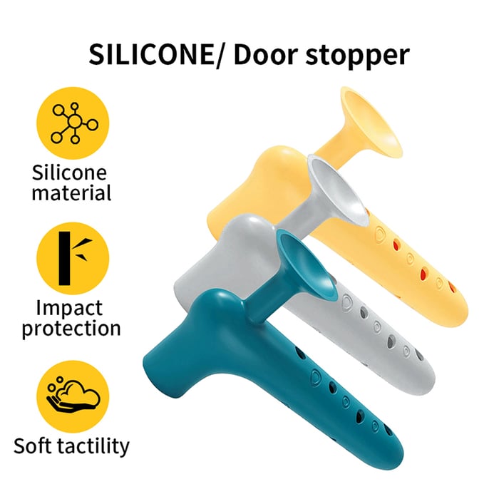 Anti collision silicone door handle protective cover