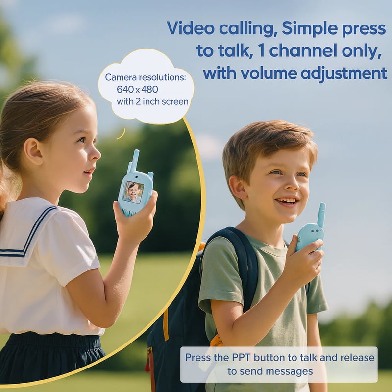 Parent–Child Walkie Talkie – Stay Connected Anytime!