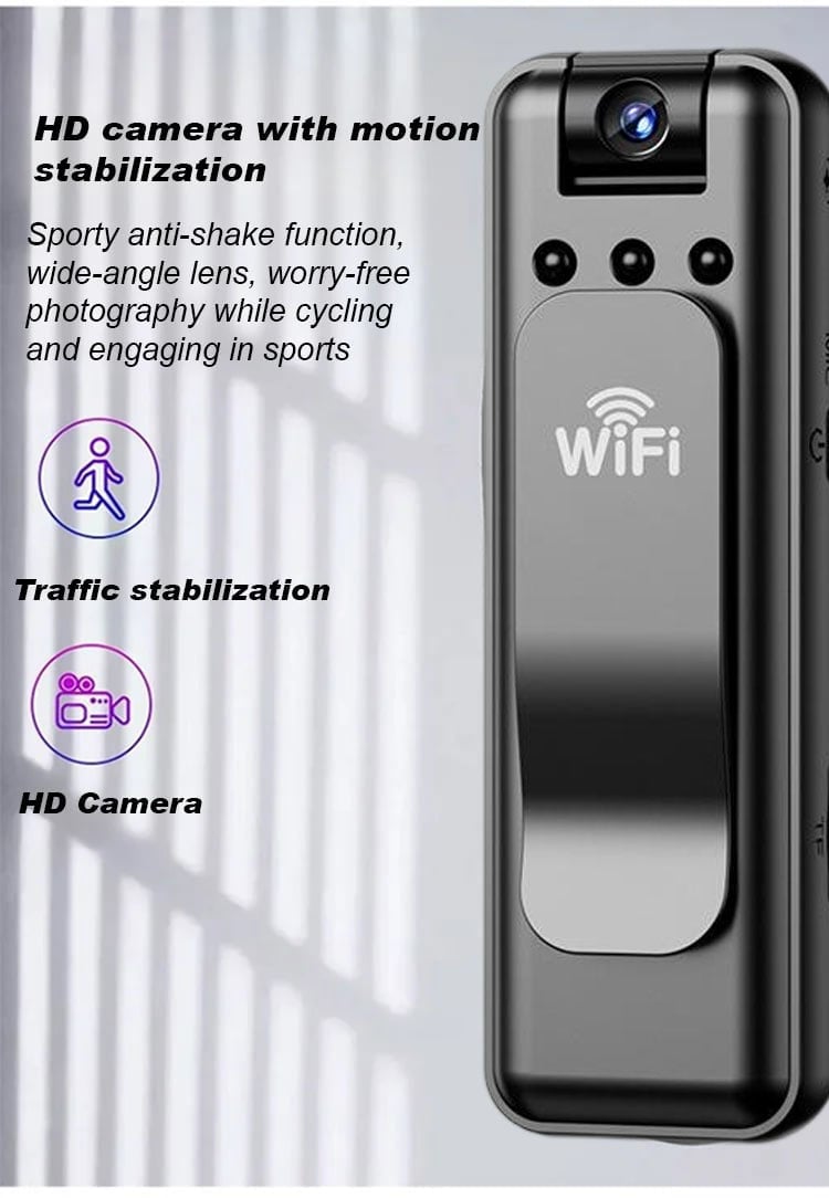 Wireless WiFi Recording Pen —HD Video & Audio Recorder