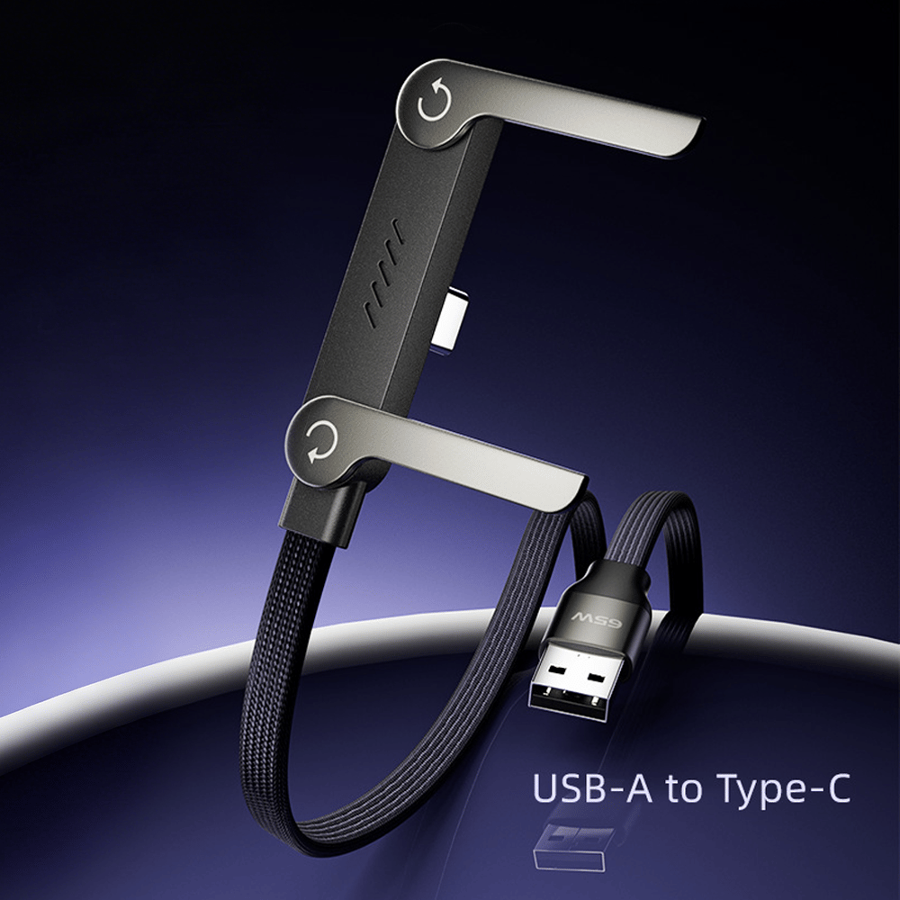 Adjustable Phone Stand with Flexible Support Cable