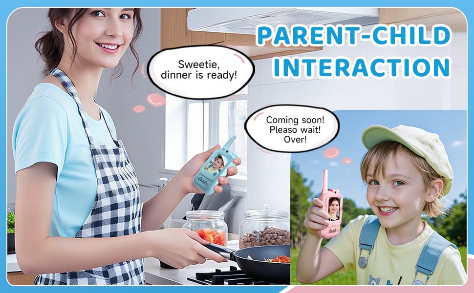 Parent–Child Walkie Talkie – Stay Connected Anytime!