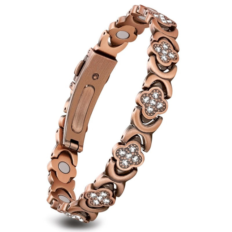 Infinity Clover Copper Bracelet — Luck, Love & Everyday Elegance
