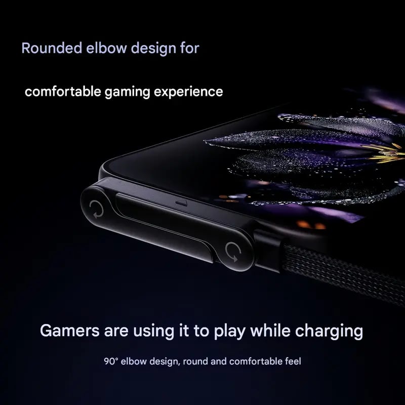 Adjustable Phone Stand with Flexible Support Cable