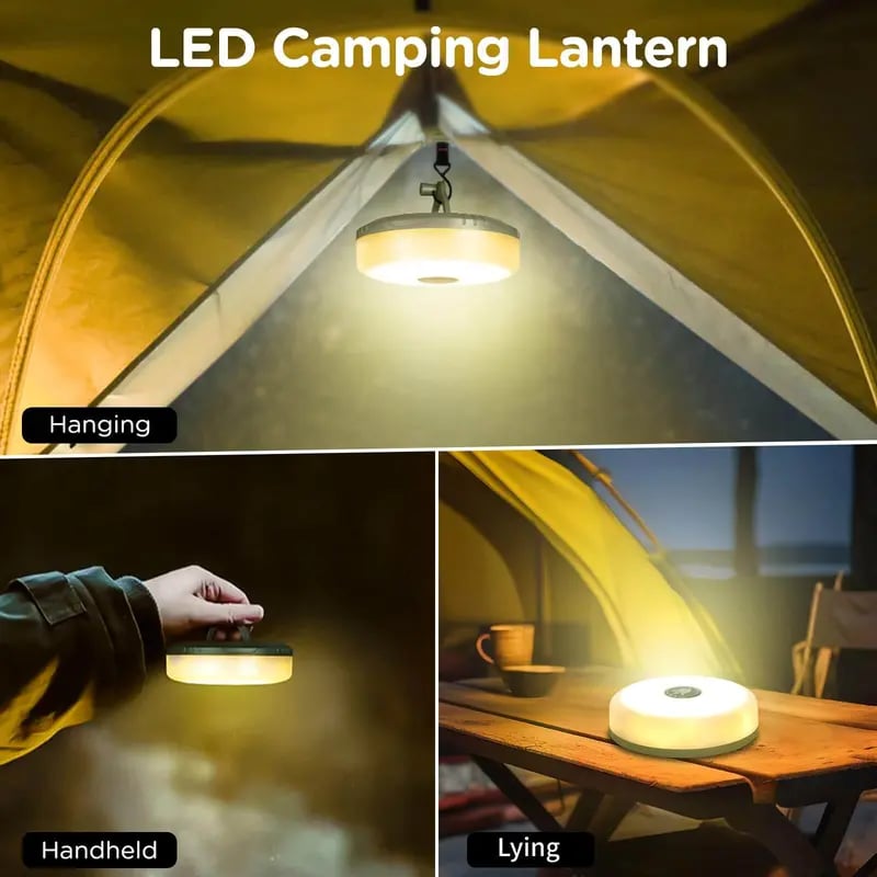 4 in 1 Camping String Lights