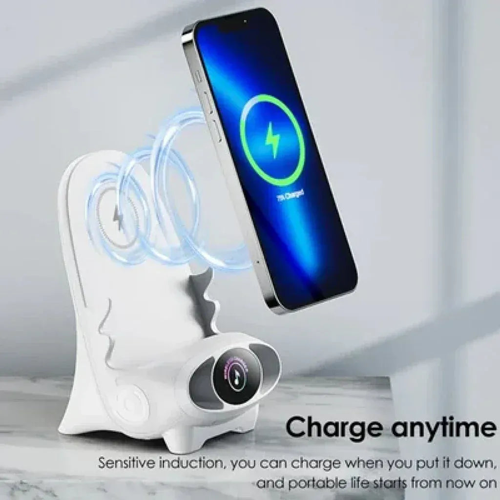 Mini Chair Wireless Fast Charger & Multifunctional Phone Holder