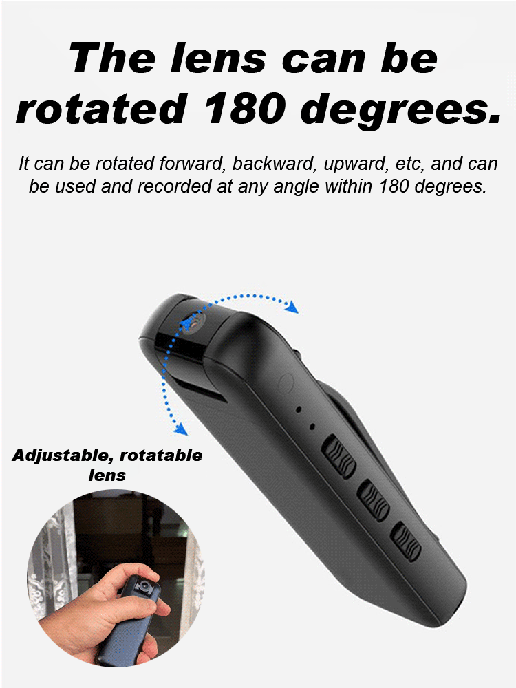 Wireless WiFi Recording Pen —HD Video & Audio Recorder