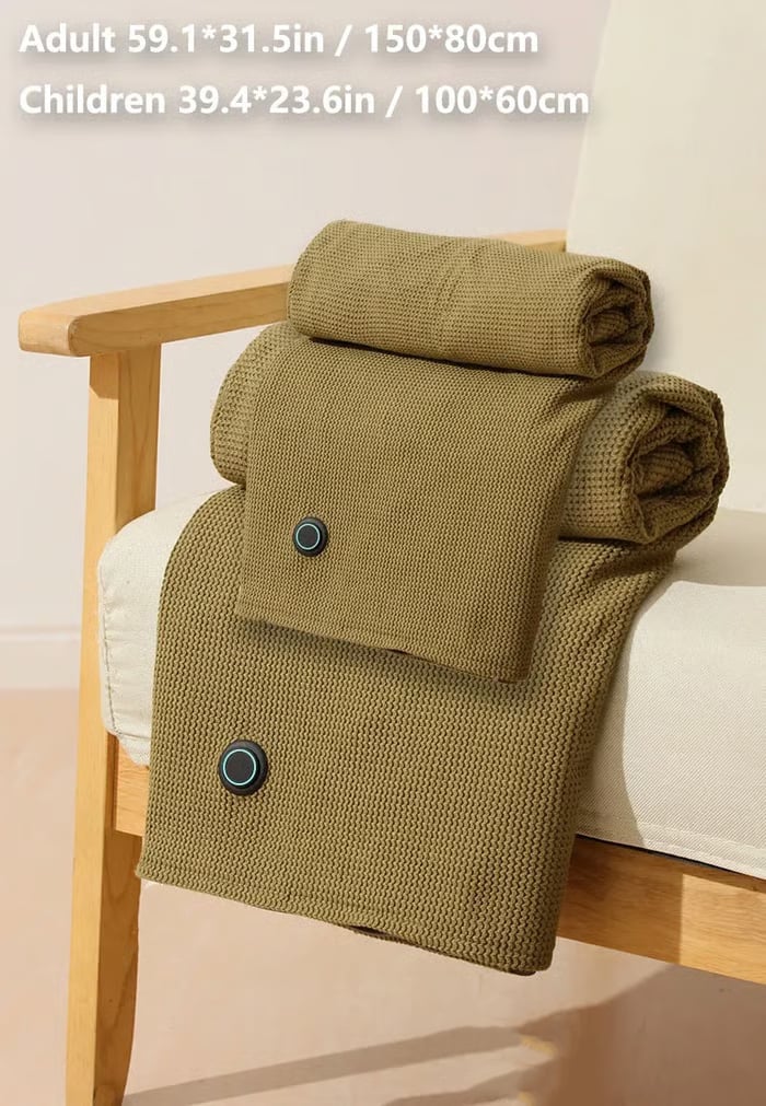 Premium Heated Winter Shawl – Stay Cozy Anywhere!