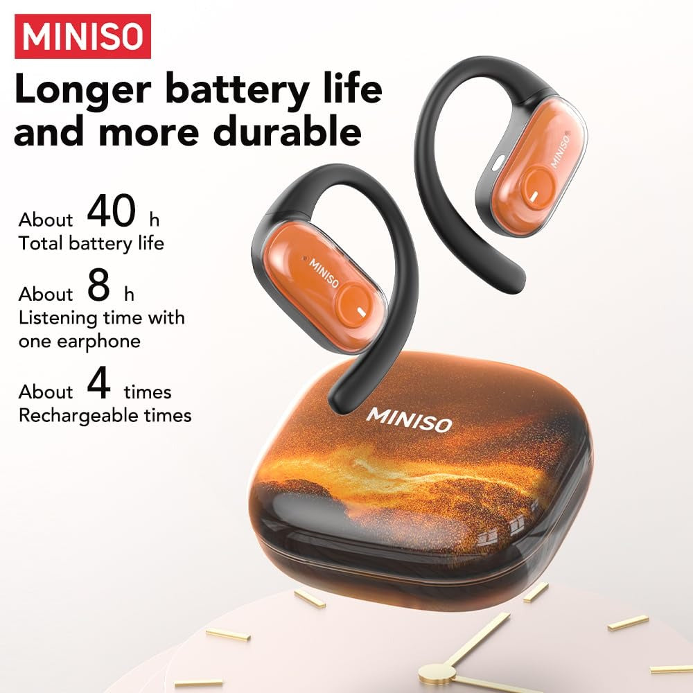 MINISO Wireless Earbuds β Waterproof | Long Battery Life | Sports Design
