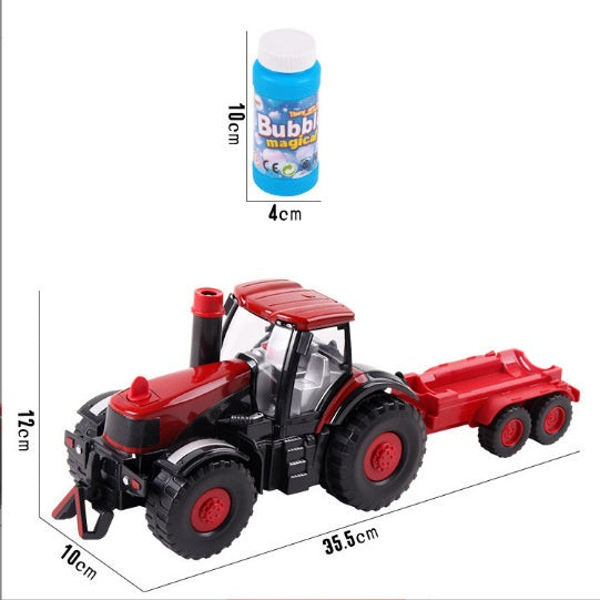 Bubble Tractor with Bubble Trailer