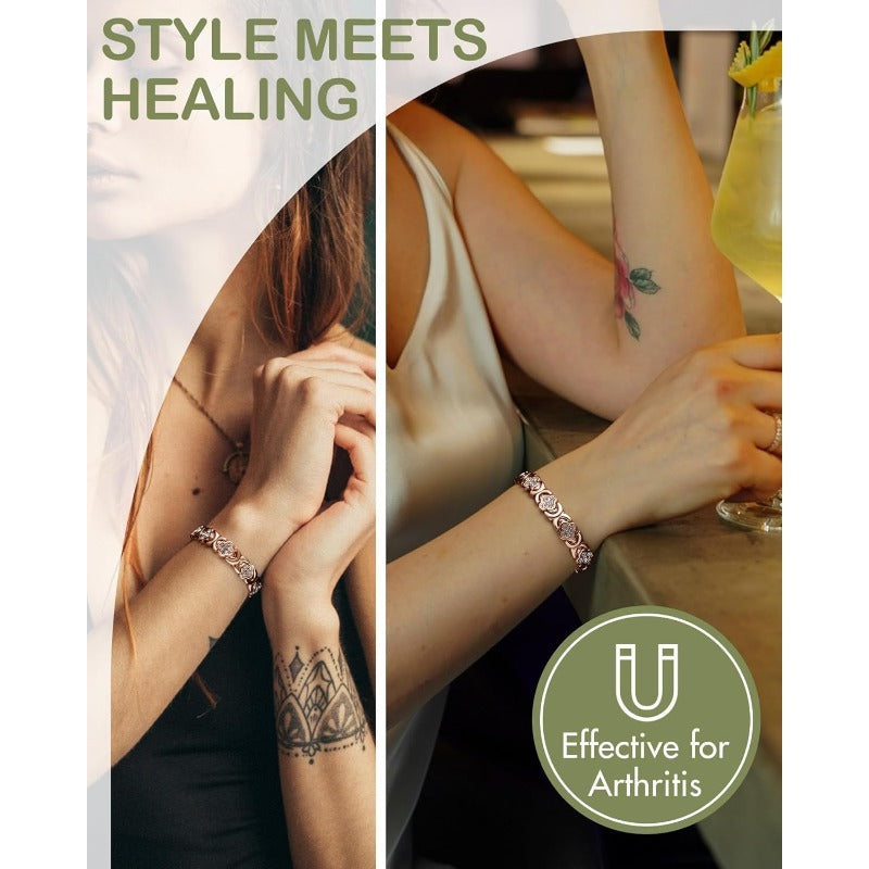 Infinity Clover Copper Bracelet — Luck, Love & Everyday Elegance