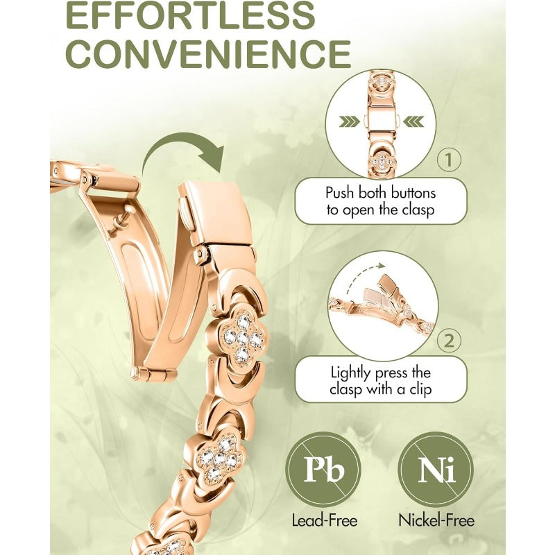 Infinity Clover Copper Bracelet — Luck, Love & Everyday Elegance